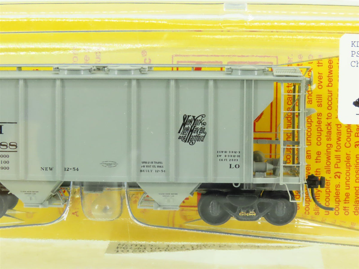 HO Scale Kadee 8611 NH New York New Haven &amp; Hartford 2-Bay Hopper #117088