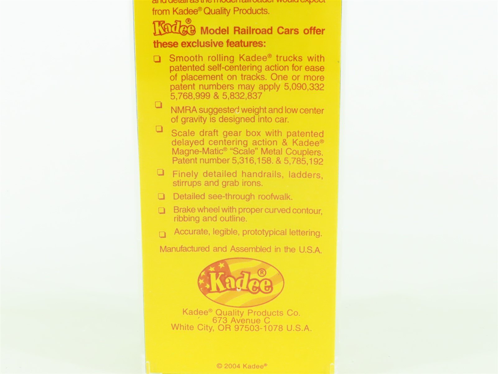 HO Scale Kadee 8611 NH New York New Haven & Hartford 2-Bay Hopper #117088