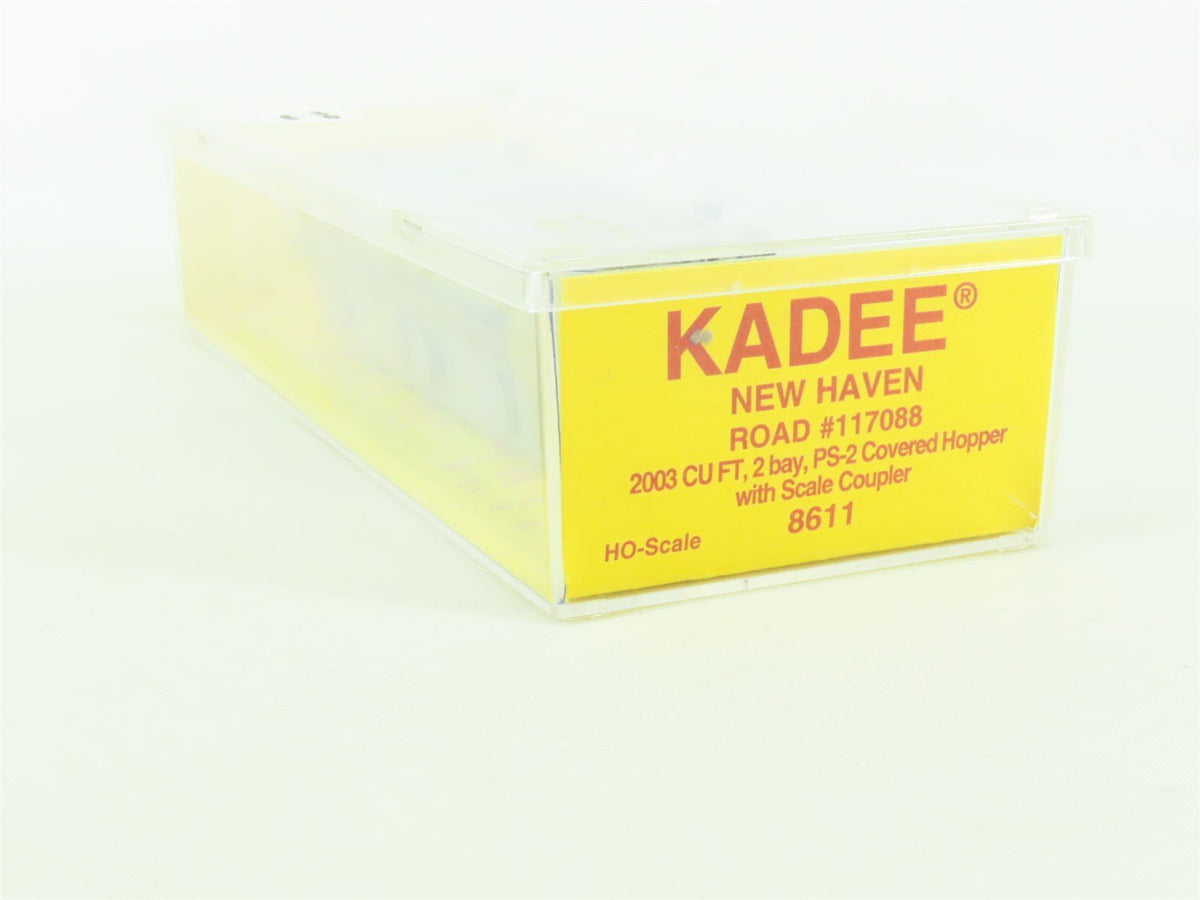 HO Scale Kadee 8611 NH New York New Haven &amp; Hartford 2-Bay Hopper #117088