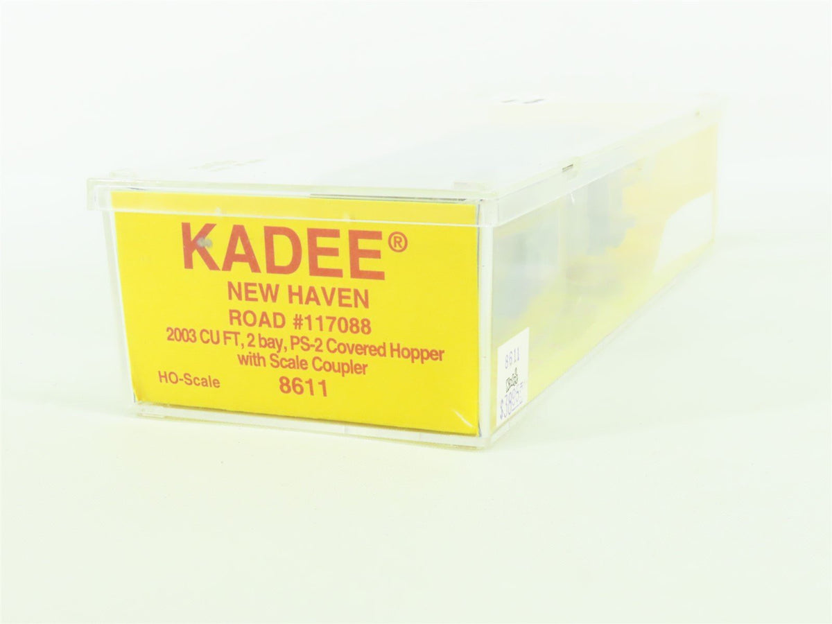 HO Scale Kadee 8611 NH New York New Haven &amp; Hartford 2-Bay Hopper #117088