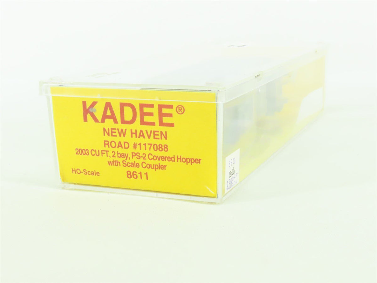 HO Scale Kadee 8611 NH New York New Haven &amp; Hartford 2-Bay Hopper #117088