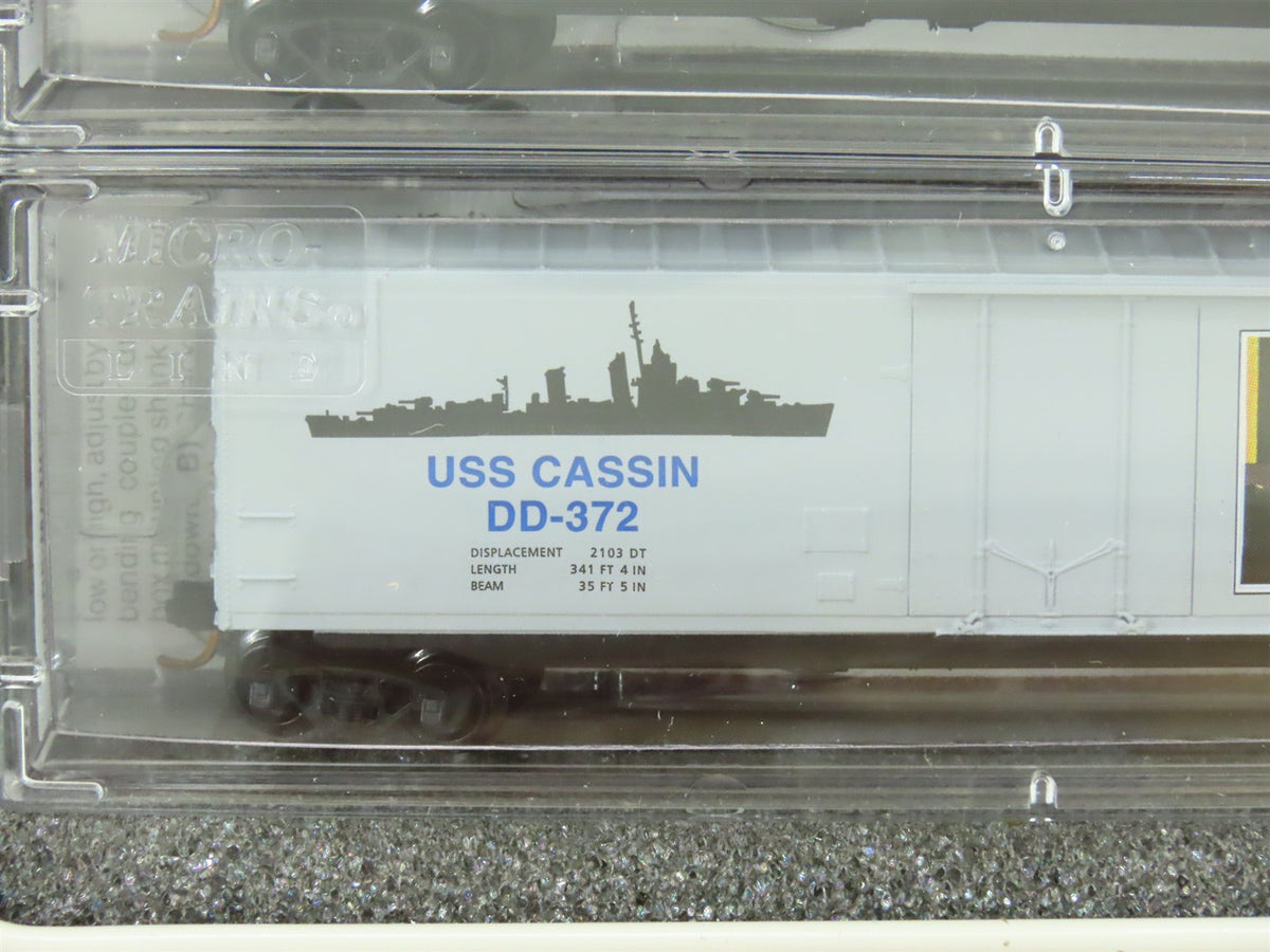 N Micro-Trains MTL #99321060 Battleship Row Pearl Harbor Box Car Set #2 w/ COA