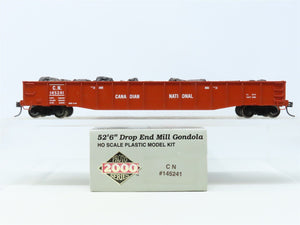 HO Scale Proto 2000 CN Canadian National 52' Gondola #145241 w/Custom Load