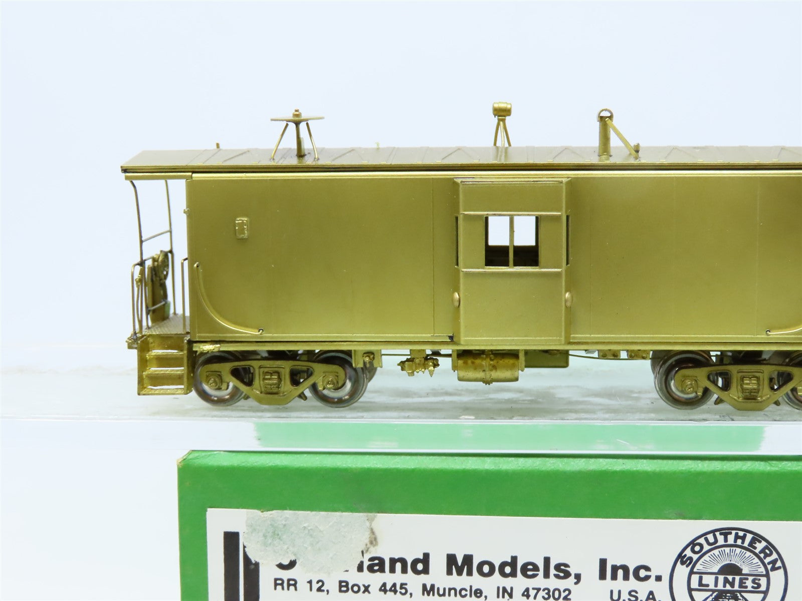 HO Overland Models #OMI-1152 Brass SP Southern Pacific Bay Window C50-8 Caboose