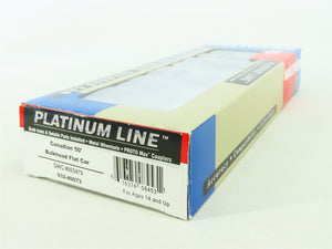 HO Walthers Platinum Line 932-40073 DWC Duluth Winnipeg Pacific Flat Car #605479