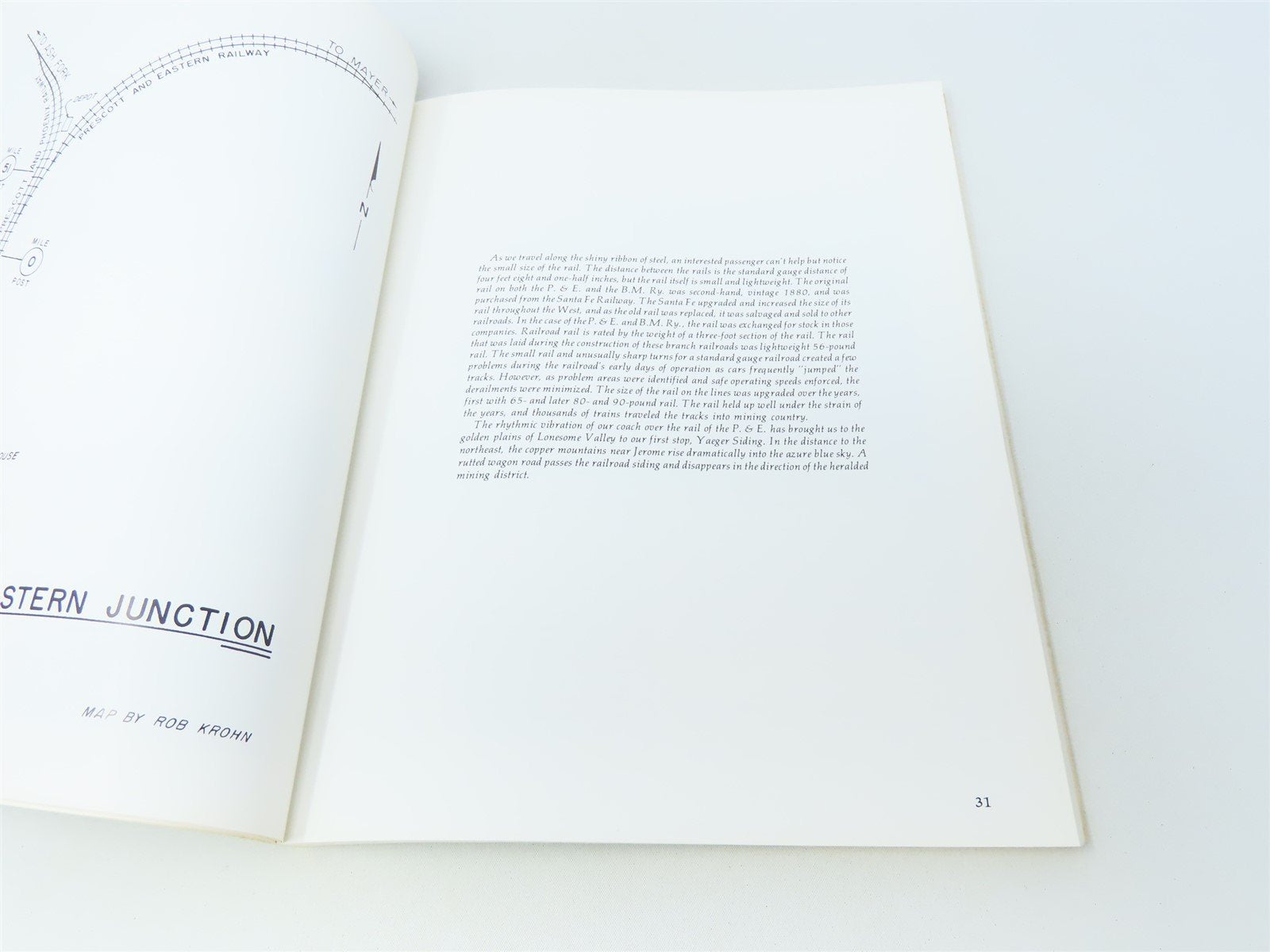 Ghost Railroads of Central Arizona by John W Sayre ©1985 SC Book