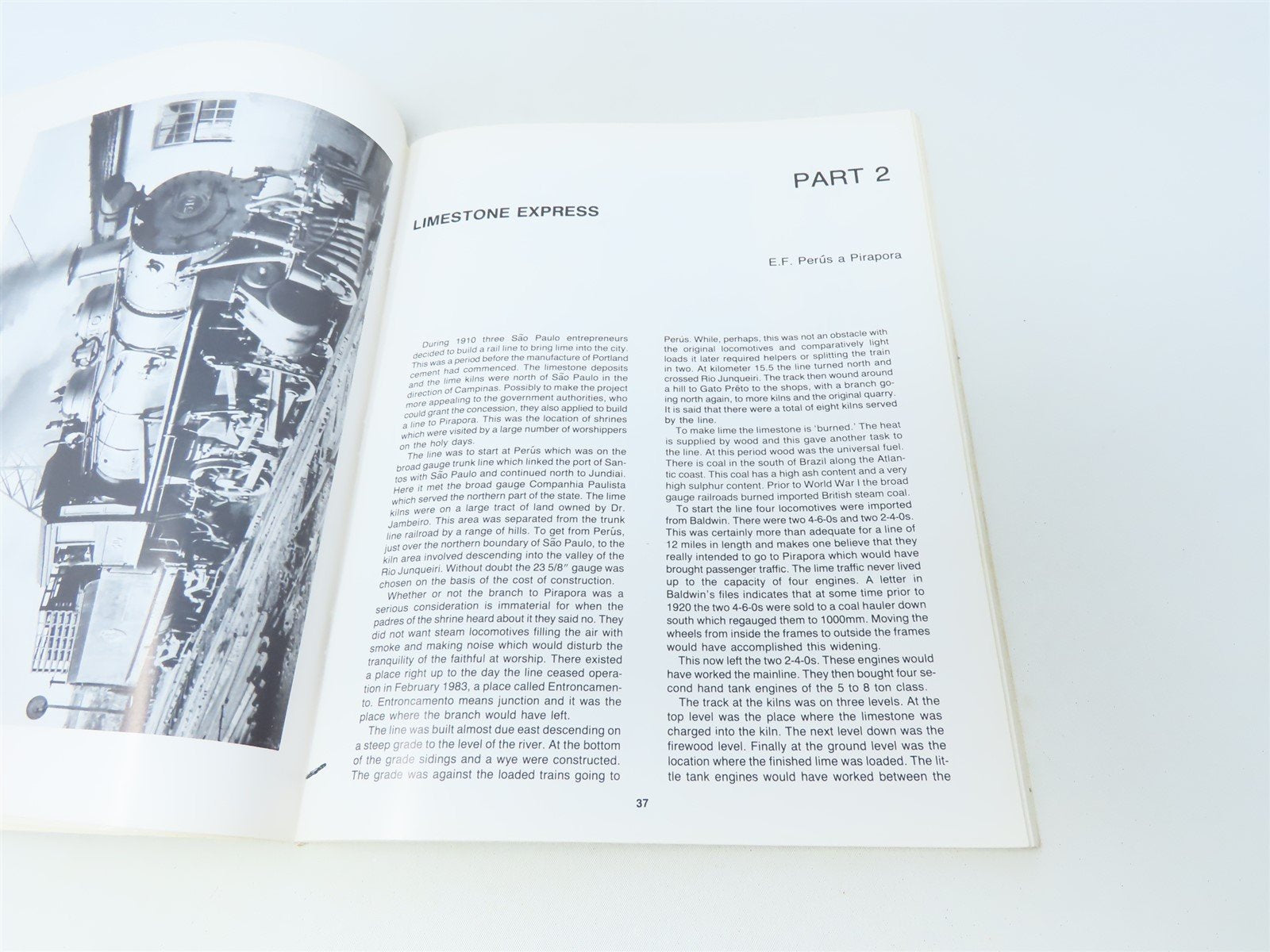 Brazilian Steam Album, Vol. 1 by C Hahmann & C S Small ©1985 SC Book