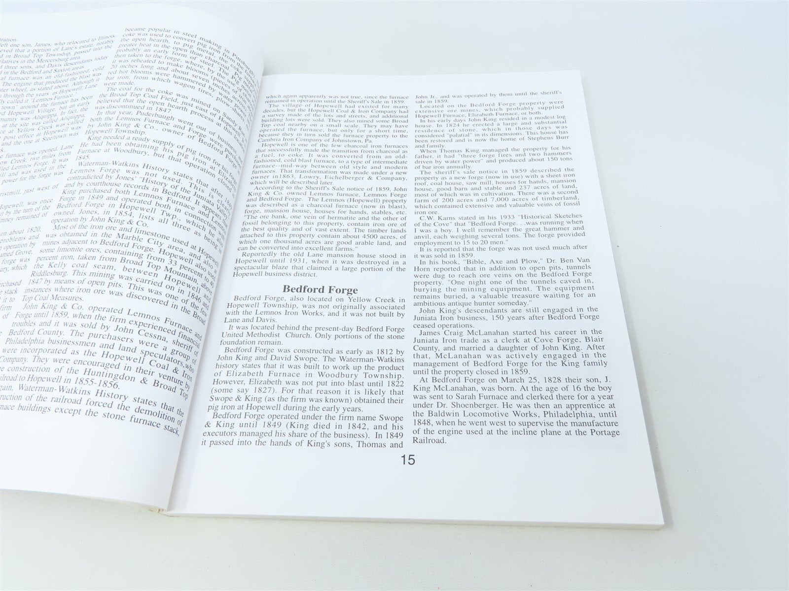 Men Of Iron by Jon D Baughman ©1998 SC Book