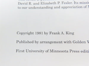 Minnesota Logging Railroads by Frank A King ©2003 SC Book
