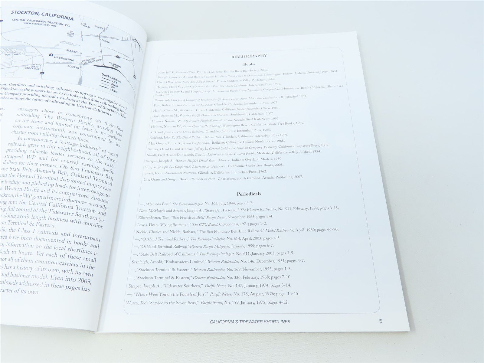 California's Tidewater Shortlines by Norman W Holmes ©2009 SC Book-Signed