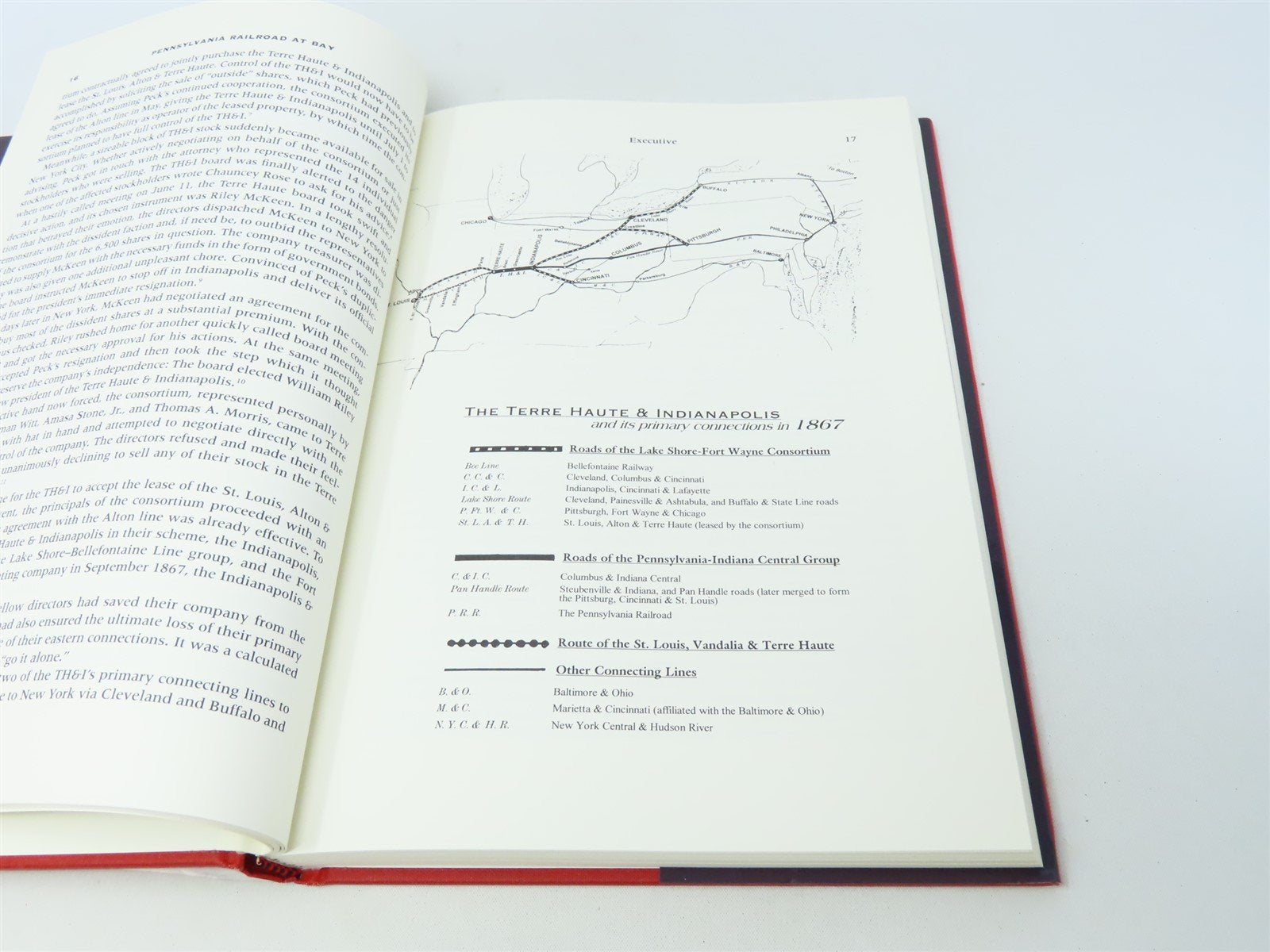 The Pennsylvania Railroad At Bay by Richard T Wallis ©2001 HC Book