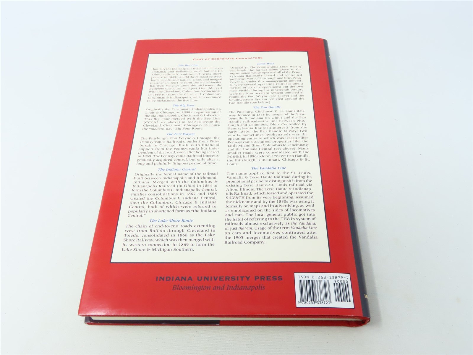 The Pennsylvania Railroad At Bay by Richard T Wallis ©2001 HC Book