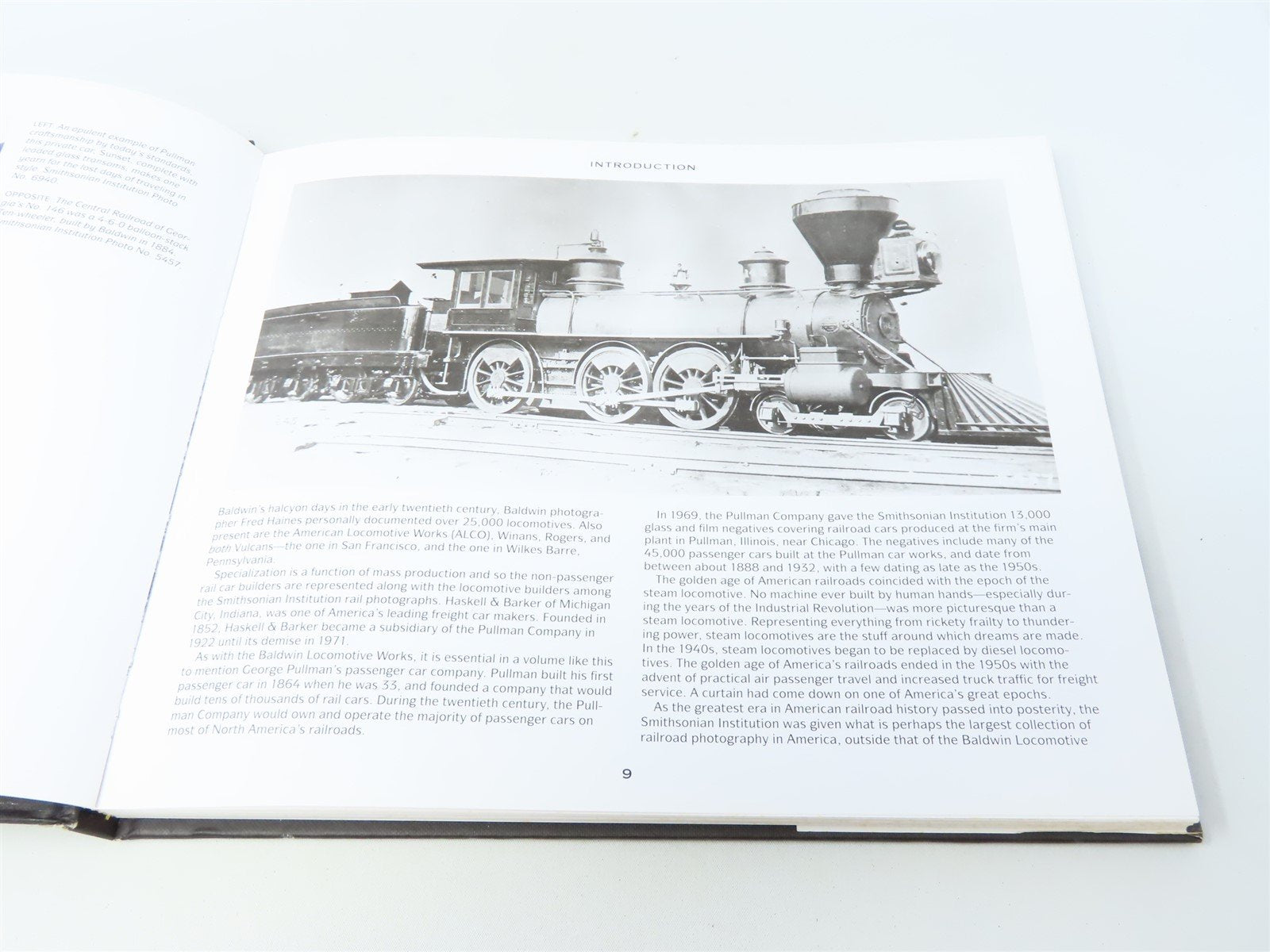 Great Railroad Photographs by John Winthrop Adams ©1994 HC Book