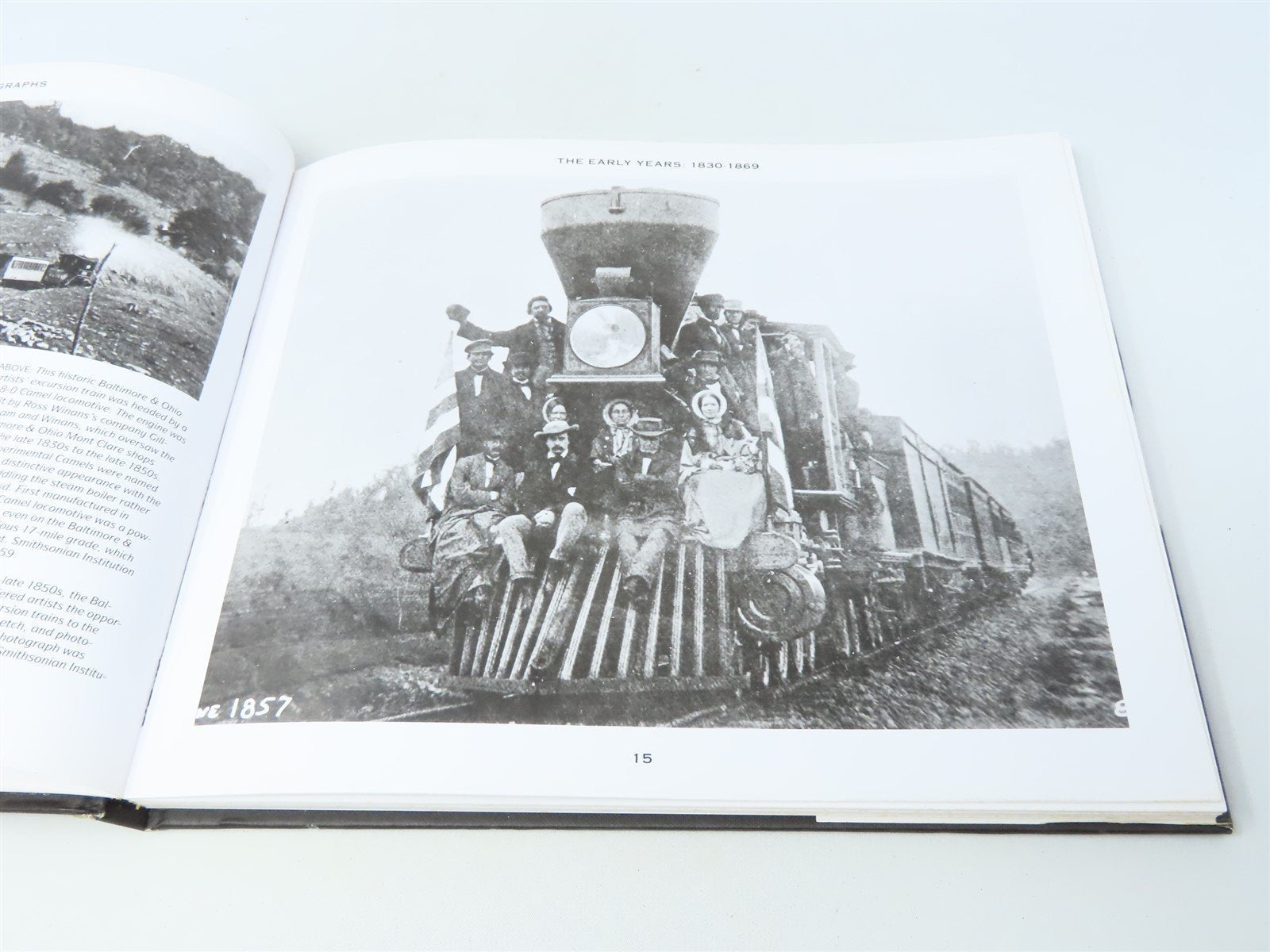 Great Railroad Photographs by John Winthrop Adams ©1994 HC Book