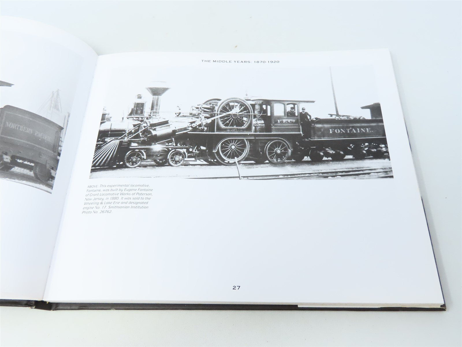 Great Railroad Photographs by John Winthrop Adams ©1994 HC Book