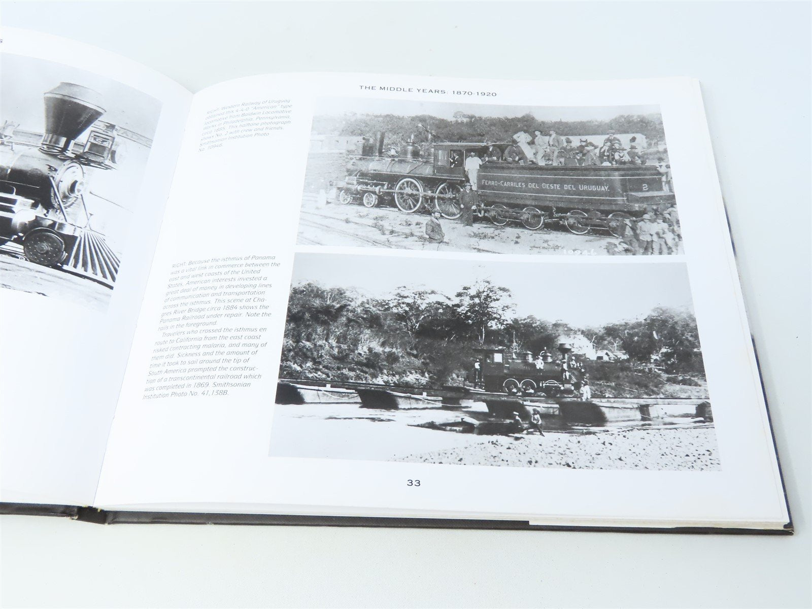 Great Railroad Photographs by John Winthrop Adams ©1994 HC Book