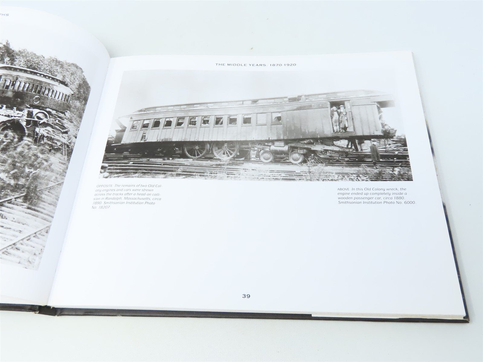 Great Railroad Photographs by John Winthrop Adams ©1994 HC Book