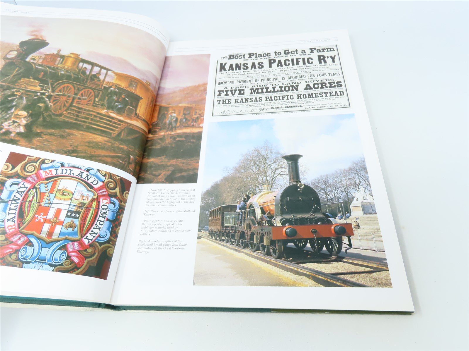 A Pictorial History of Railways by John Westwood ©1988 HC Book