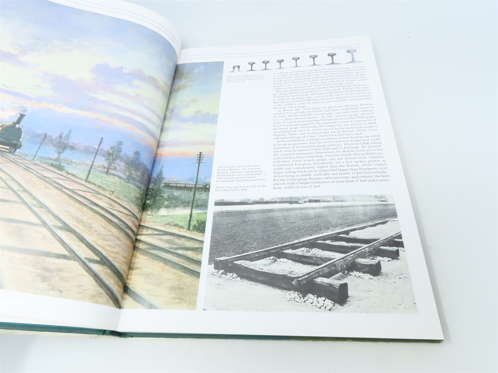 A Pictorial History of Railways by John Westwood ©1988 HC Book