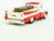 O 1/40 Scale Saico #DP5025 1957 Dodge Sweptside D100 Pickup Truck - Red/Cream