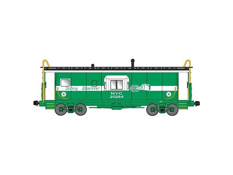 N Bluford Shops 40160 NYC New York CentrALERT Half-Bay Window Caboose #20284