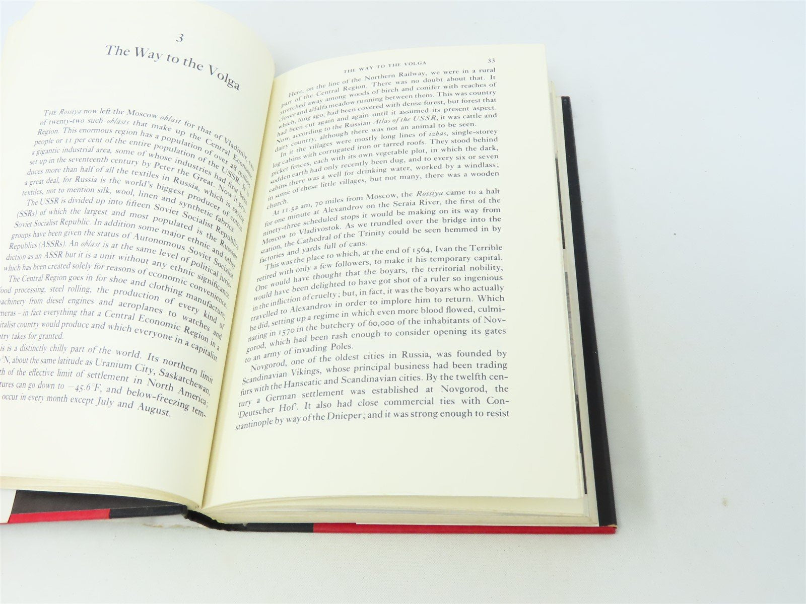 The Big Train Ride by Eric Newby ©1978 HC Book