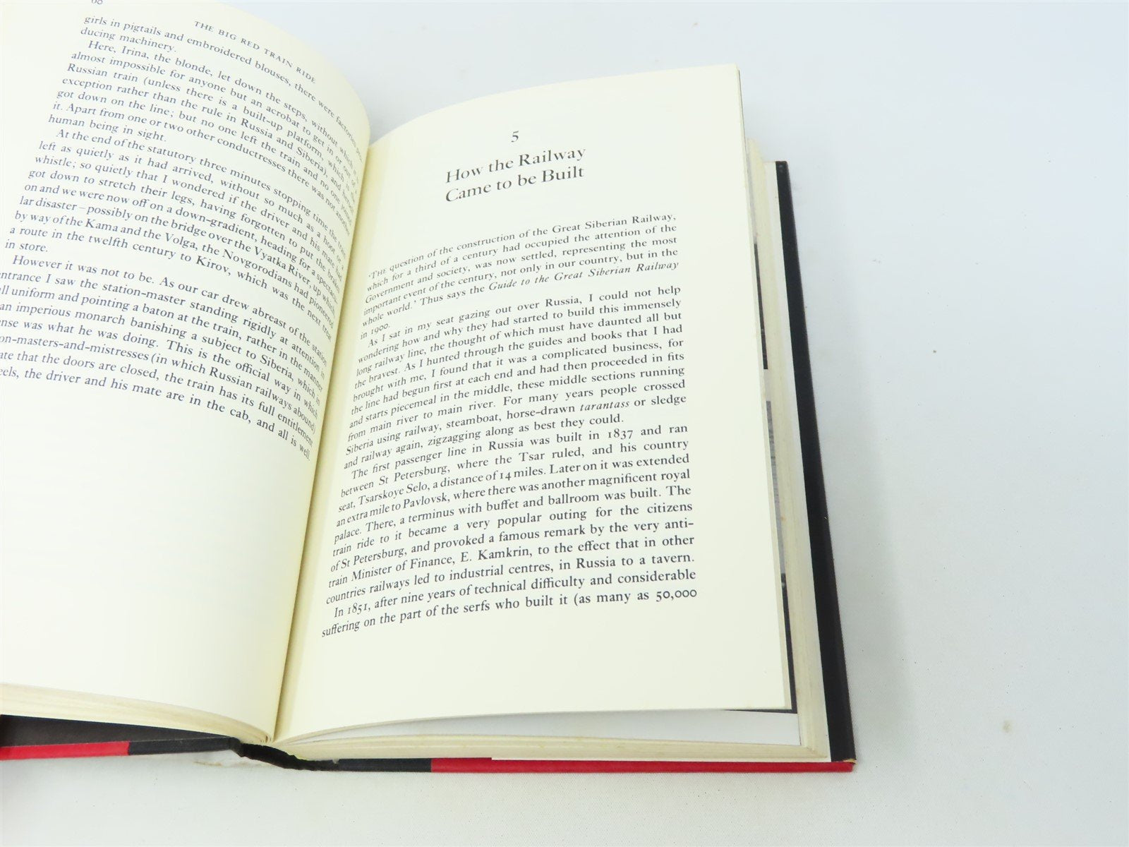 The Big Train Ride by Eric Newby ©1978 HC Book