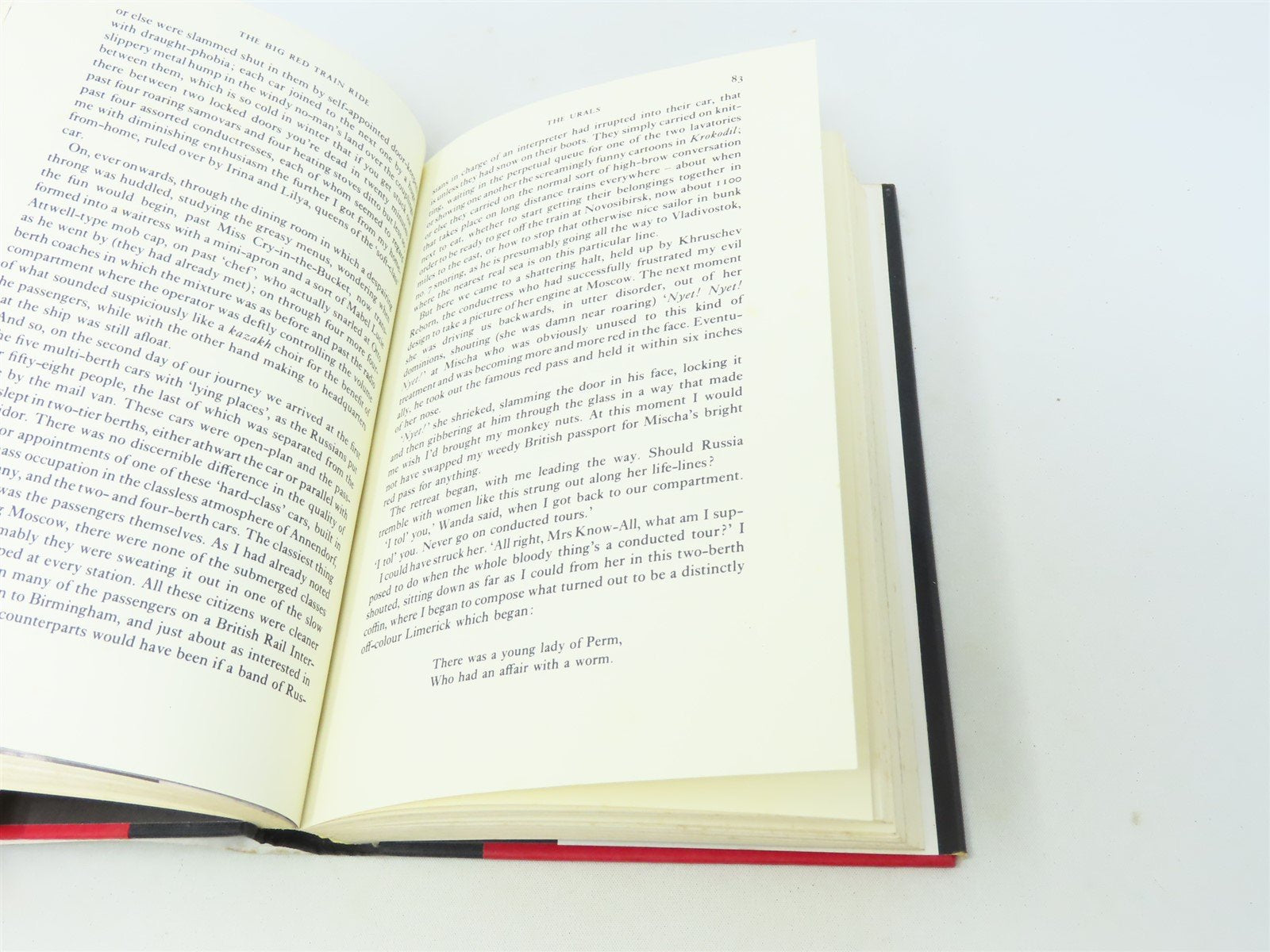 The Big Train Ride by Eric Newby ©1978 HC Book