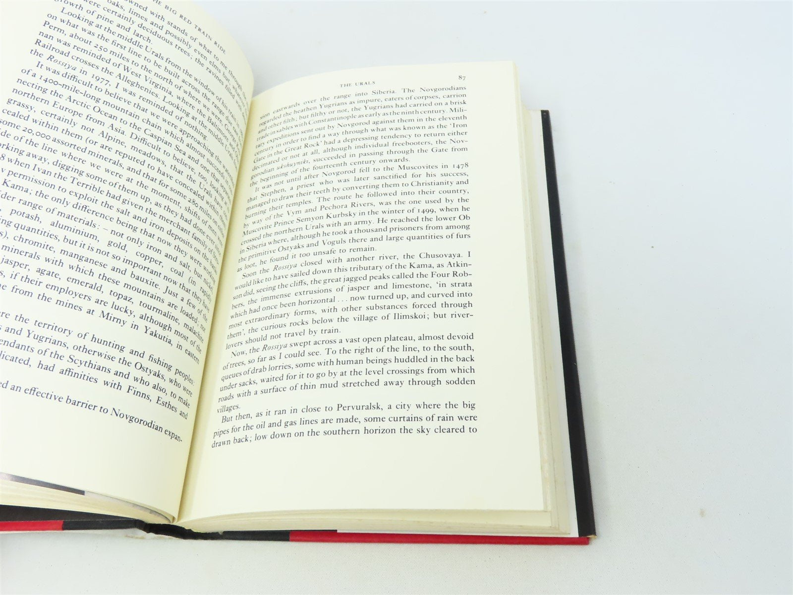 The Big Train Ride by Eric Newby ©1978 HC Book