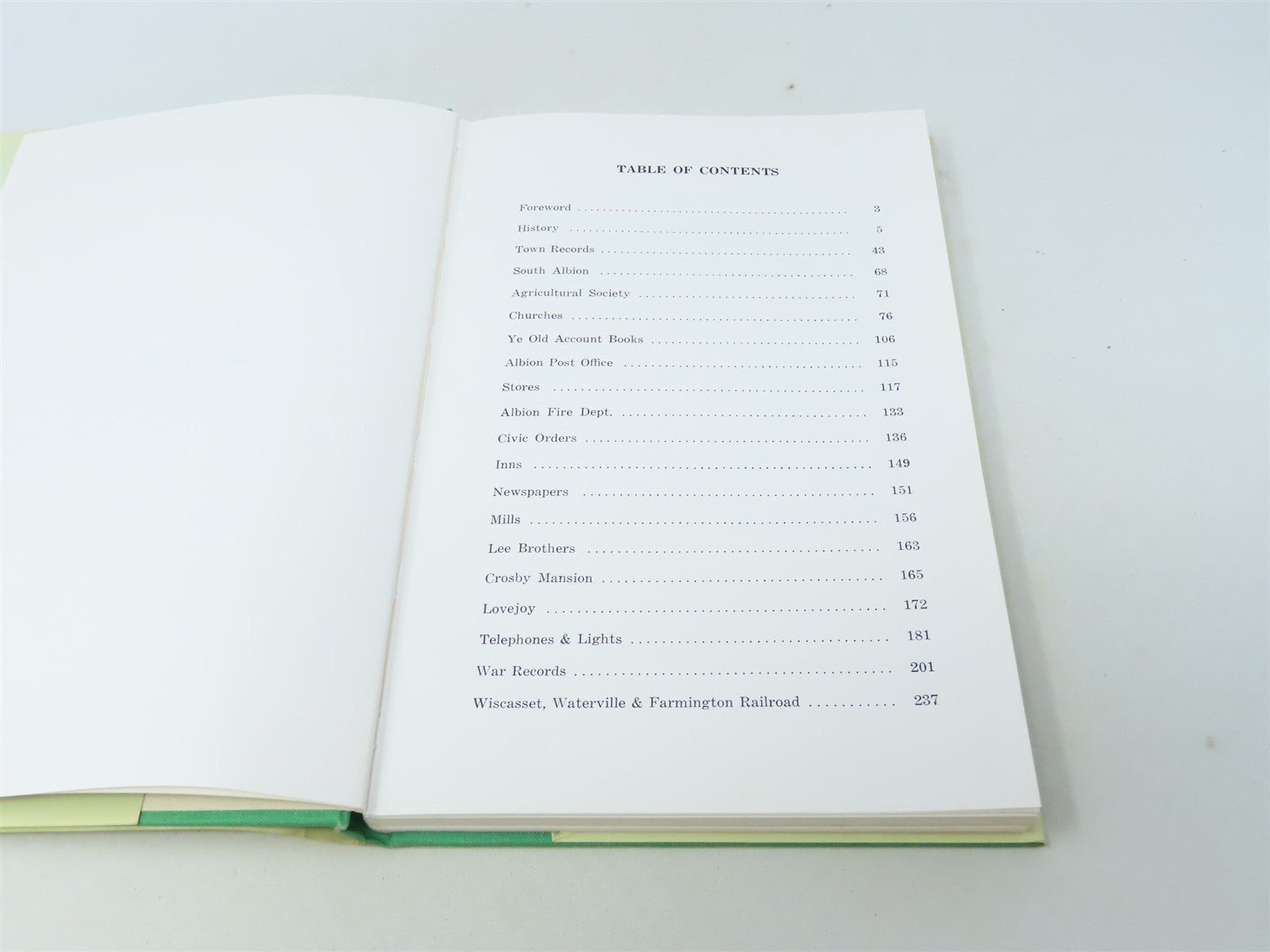 Albion On The Narrow Gauge by Ruby Crosby Wiggin ©1964 HC Book