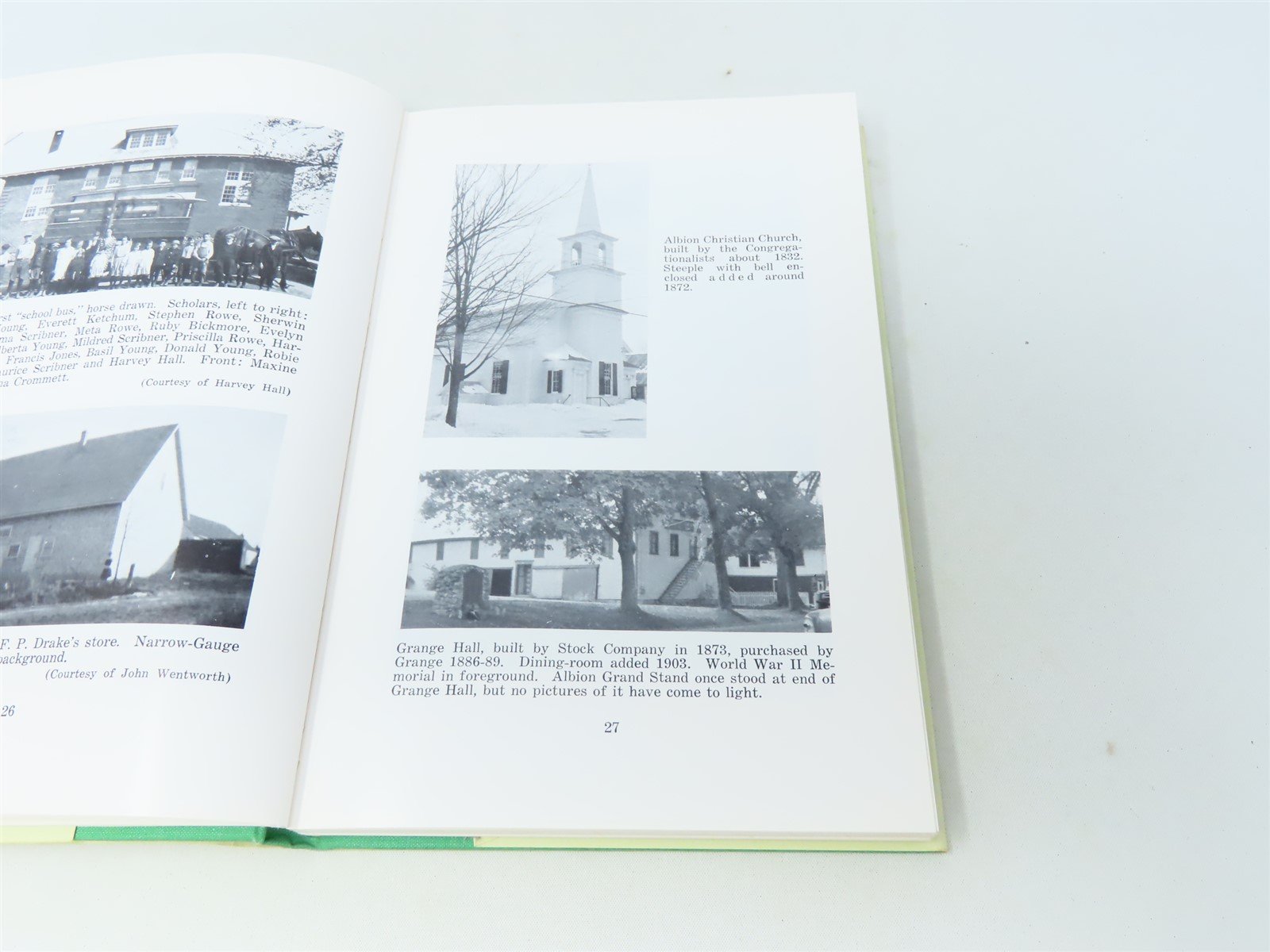 Albion On The Narrow Gauge by Ruby Crosby Wiggin ©1964 HC Book