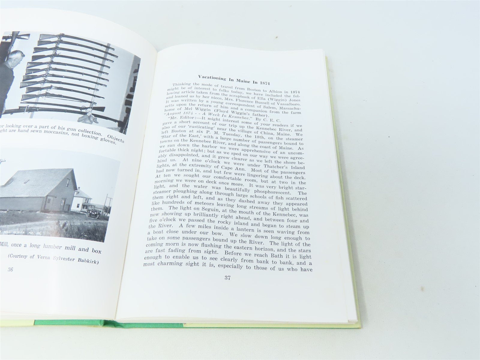 Albion On The Narrow Gauge by Ruby Crosby Wiggin ©1964 HC Book