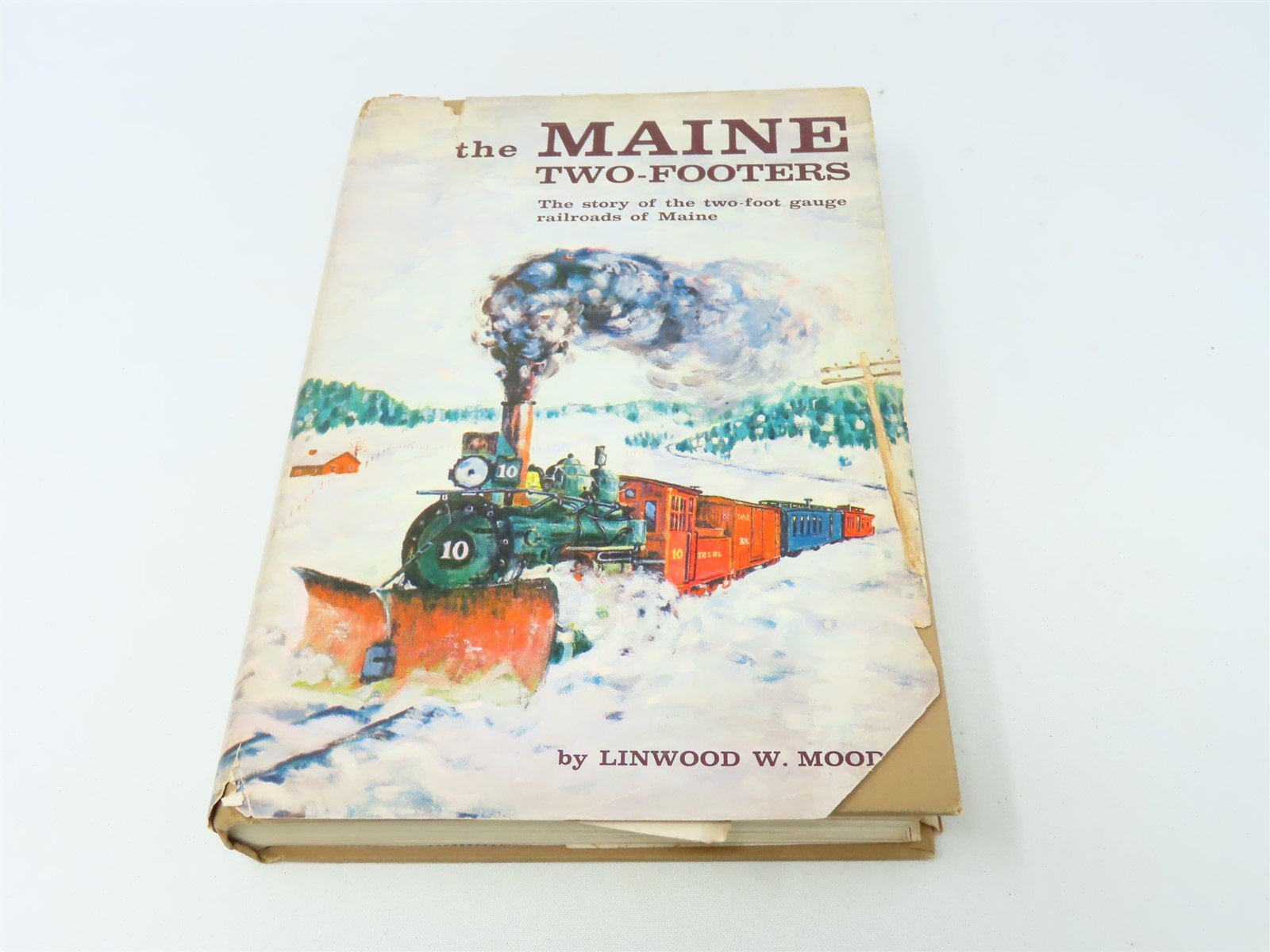The Maine Two-Footers by Linwood W Moody ©1959 HC Book