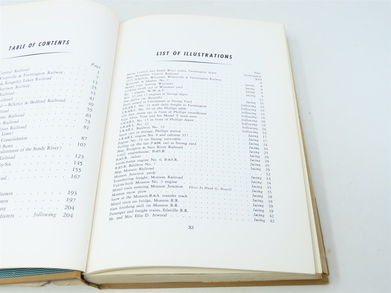 The Maine Two-Footers by Linwood W Moody ©1959 HC Book