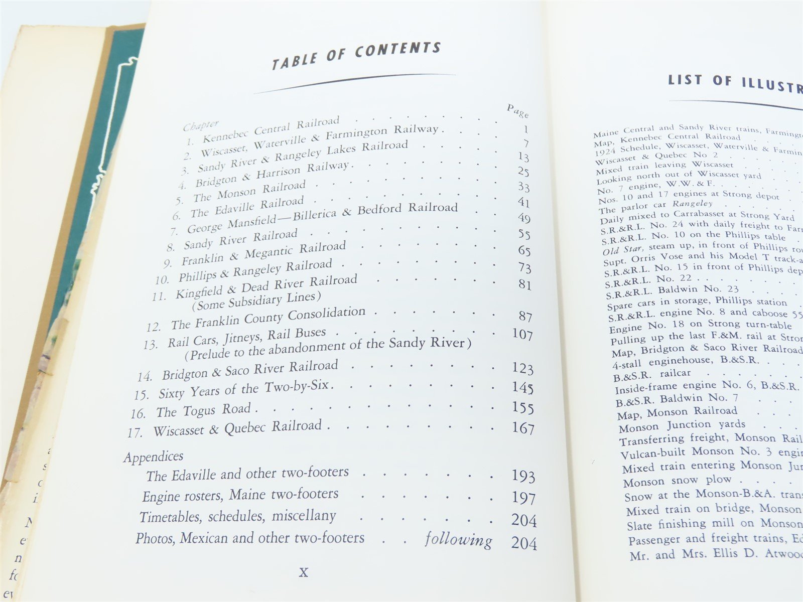 The Maine Two-Footers by Linwood W Moody ©1959 HC Book