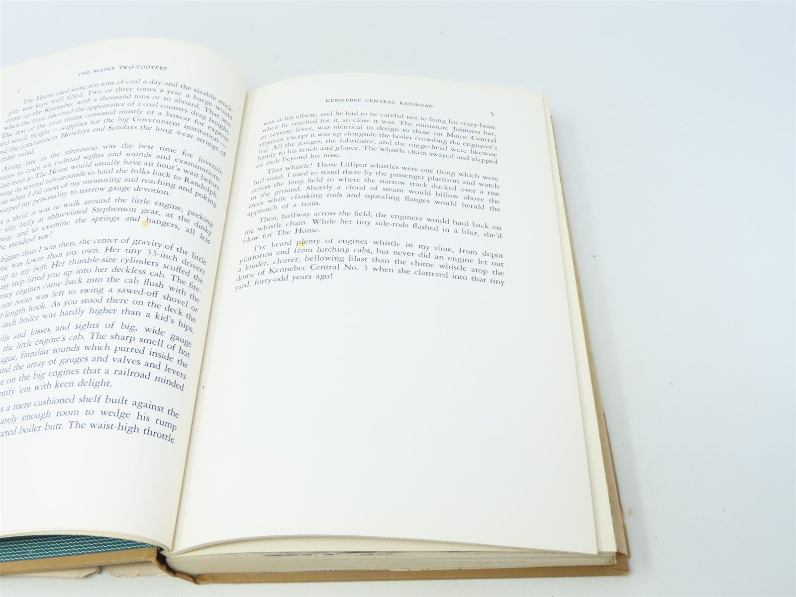 The Maine Two-Footers by Linwood W Moody ©1959 HC Book