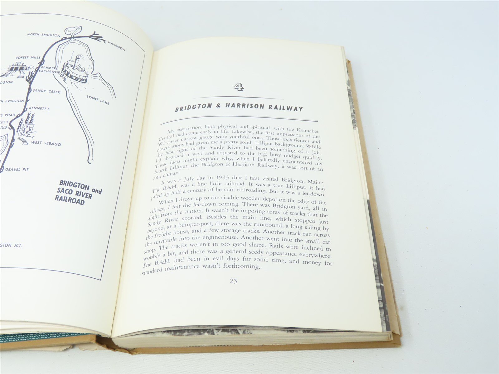 The Maine Two-Footers by Linwood W Moody ©1959 HC Book