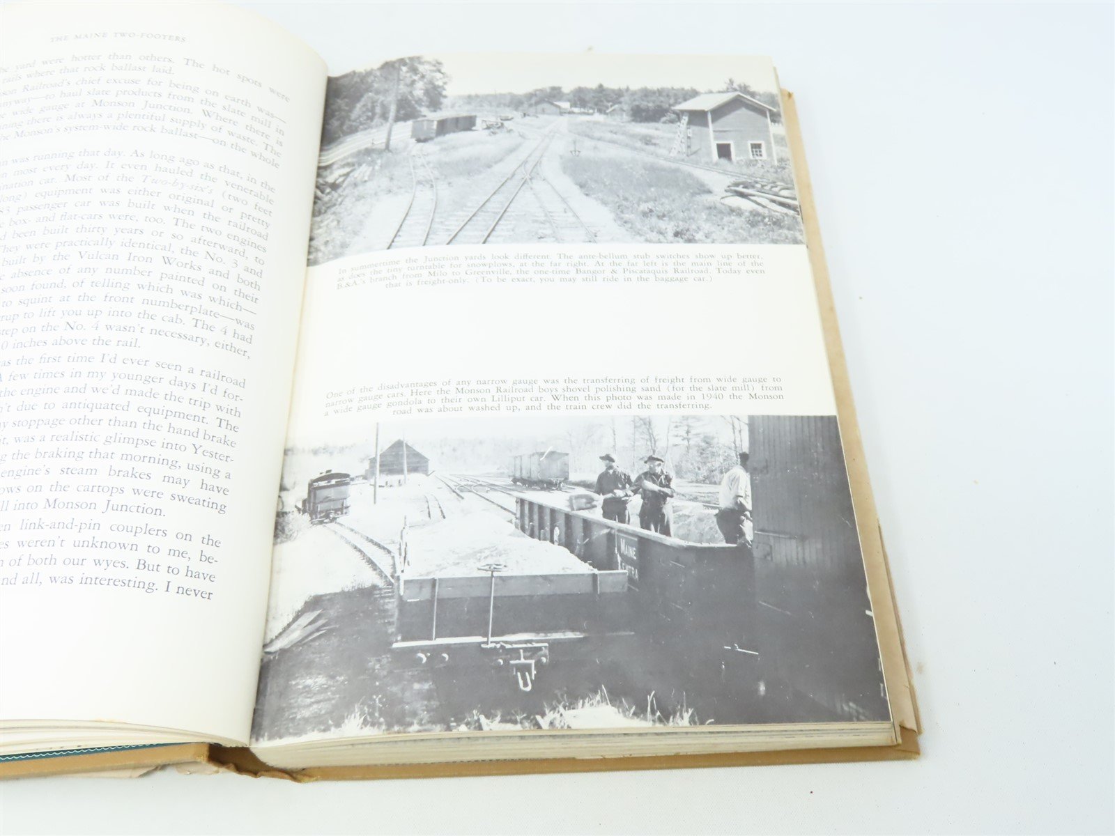 The Maine Two-Footers by Linwood W Moody ©1959 HC Book