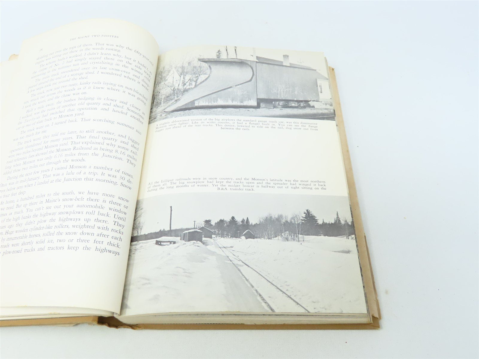 The Maine Two-Footers by Linwood W Moody ©1959 HC Book