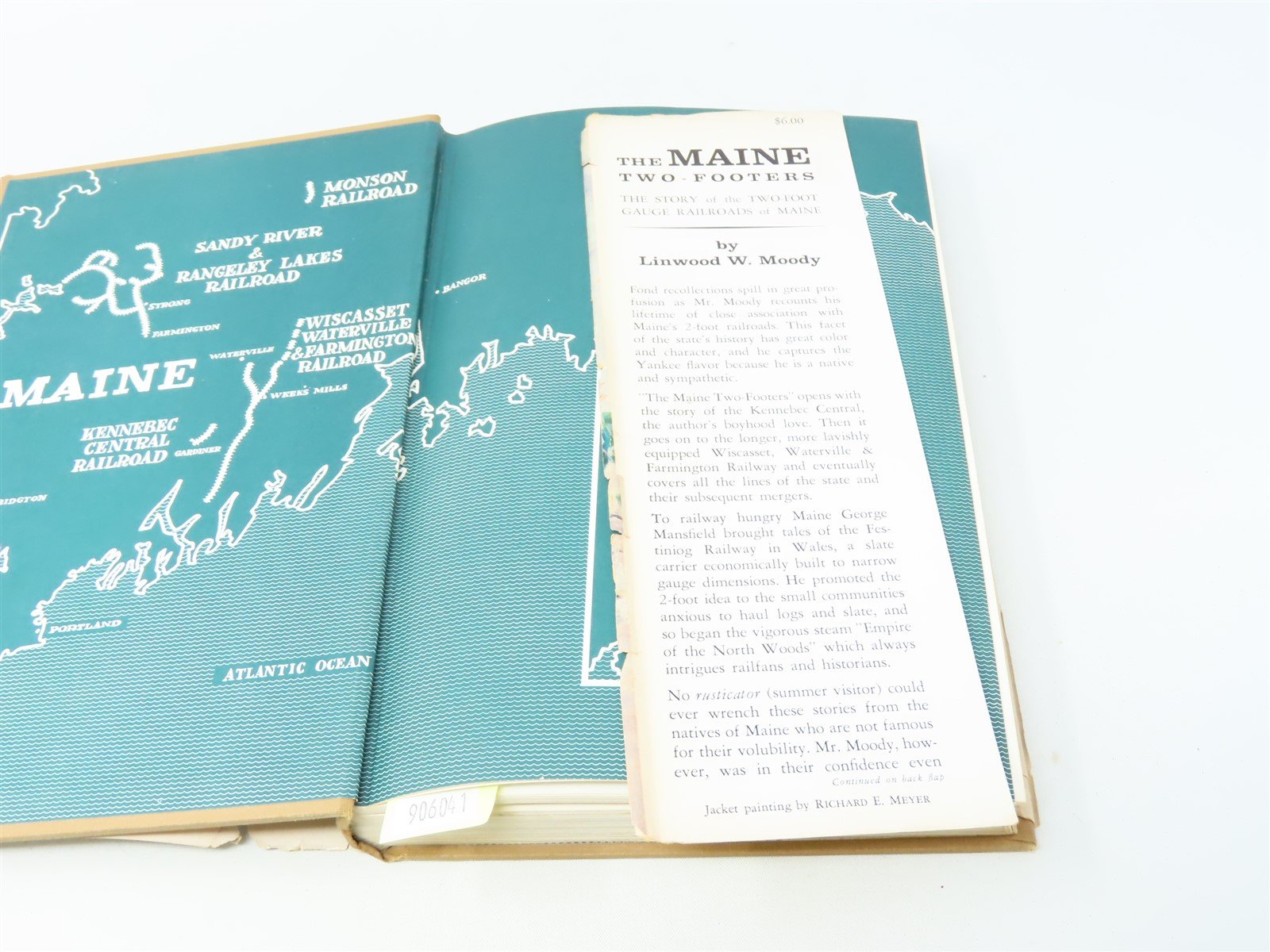 The Maine Two-Footers by Linwood W Moody ©1959 HC Book