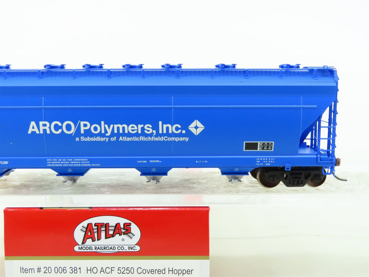 HO Scale Atlas Master Plus 20006381 NDYX ARCO/Polymers Inc 4-Bay Hopper #92