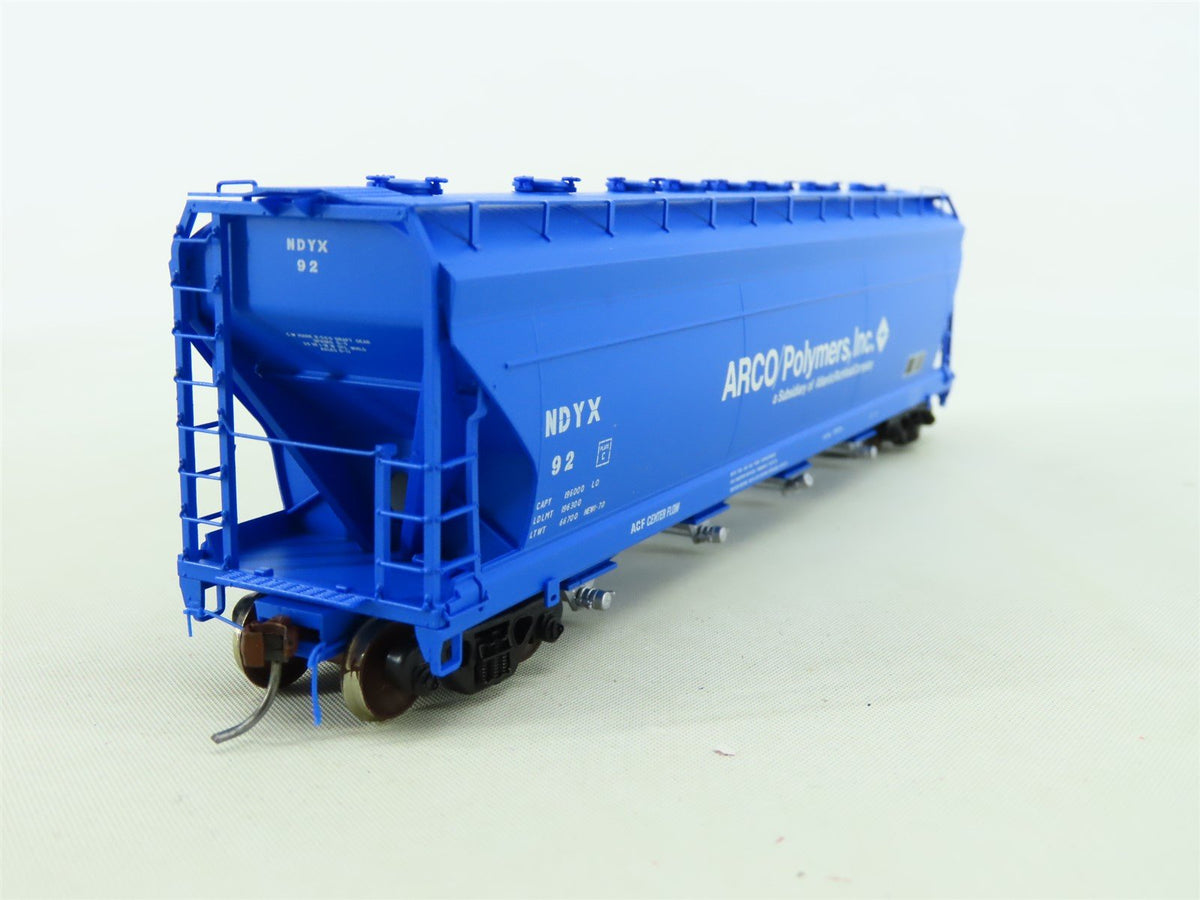 HO Scale Atlas Master Plus 20006381 NDYX ARCO/Polymers Inc 4-Bay Hopper #92