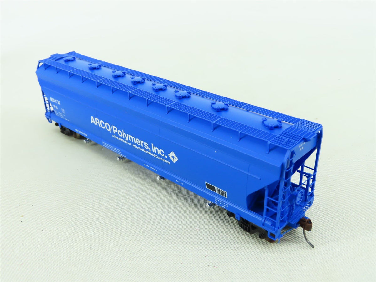 HO Scale Atlas Master Plus 20006381 NDYX ARCO/Polymers Inc 4-Bay Hopper #92