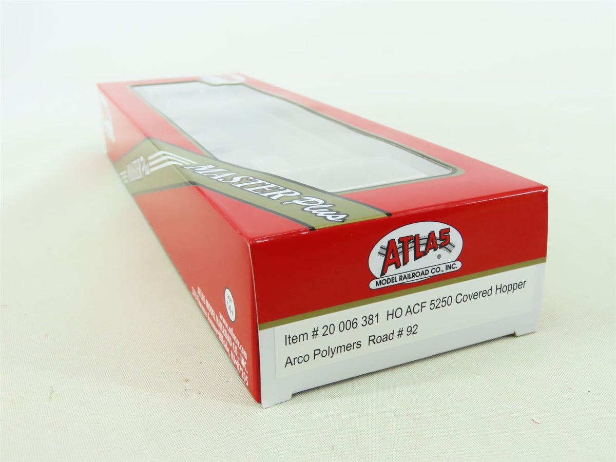 HO Scale Atlas Master Plus 20006381 NDYX ARCO/Polymers Inc 4-Bay Hopper #92