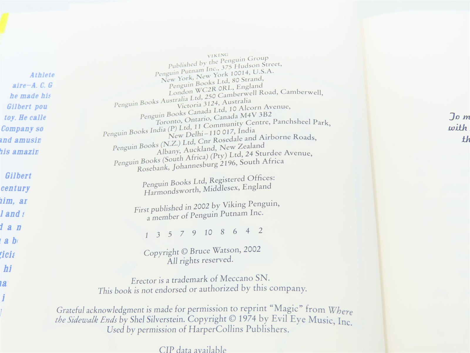The Man Who Changed How Boys and Toys Were Made by Bruce Watson ©2002 HC Book