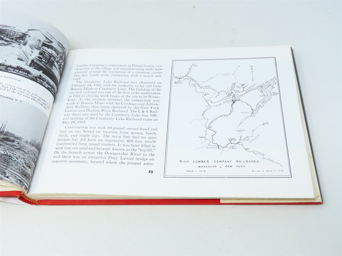 Rails in the North Woods by Allen, Gove, Maloney &amp; Palmer ©1978 HC Book