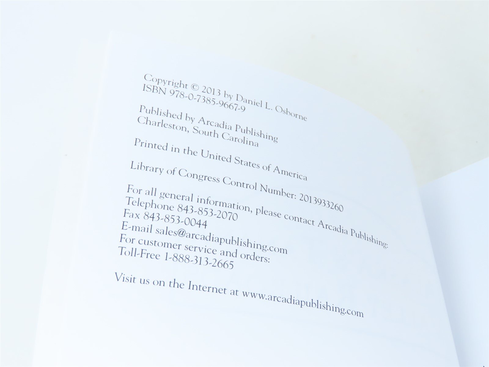 Images of Rail -Rails in the North Woods by Daniel L. Osborne ©2013 SC Book