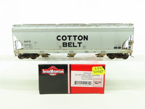 HO InterMountain 47044-08 SSW Cotton Belt 3-Bay Hopper #70037 Custom Weathered