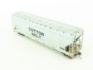 HO InterMountain 47044-08 SSW Cotton Belt 3-Bay Hopper #70037 Custom Weathered