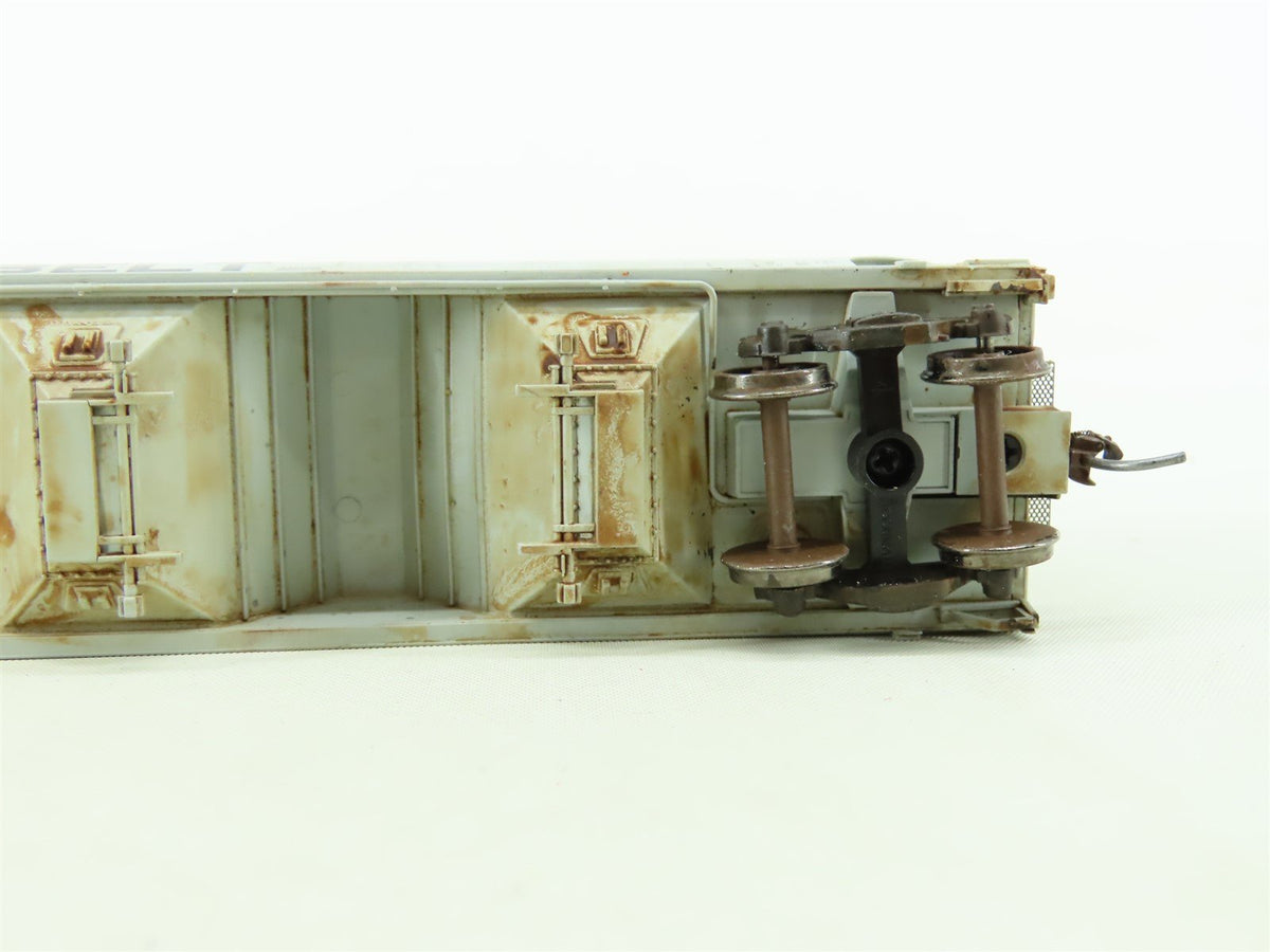 HO InterMountain 47044-08 SSW Cotton Belt 3-Bay Hopper #70037 Custom Weathered